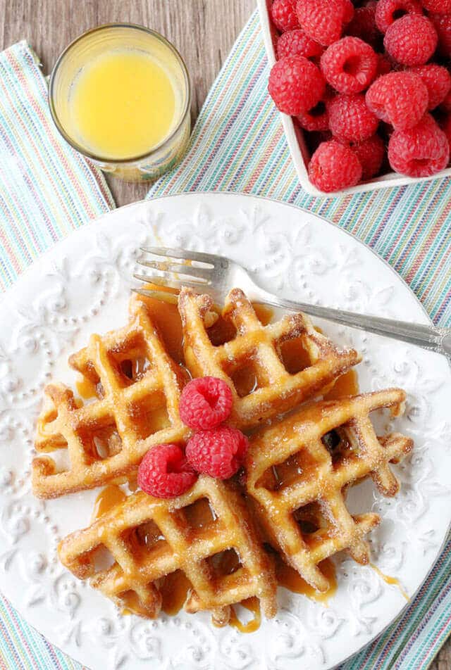 Churro Waffles, More Recipes