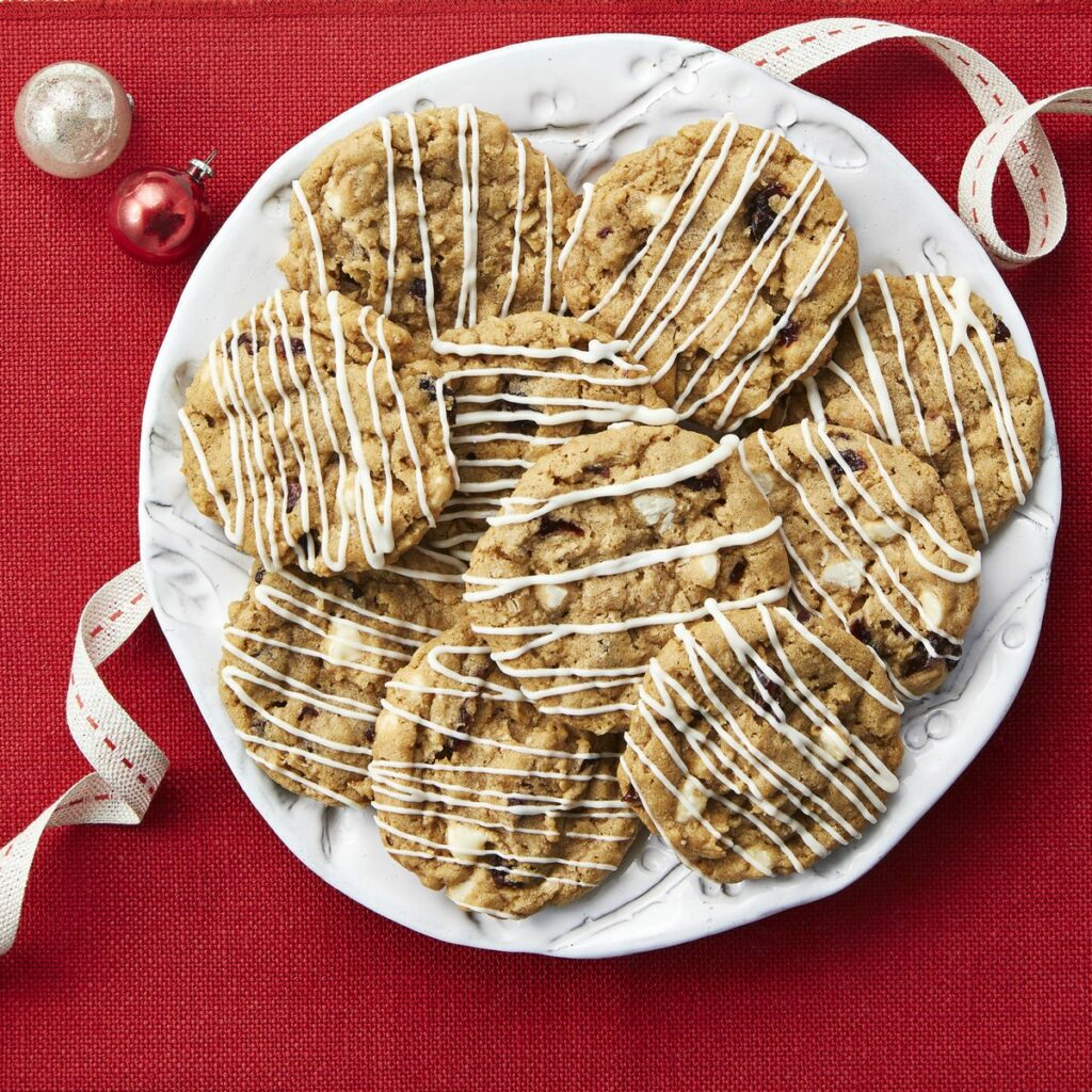 Cherry Oatmeal cookies