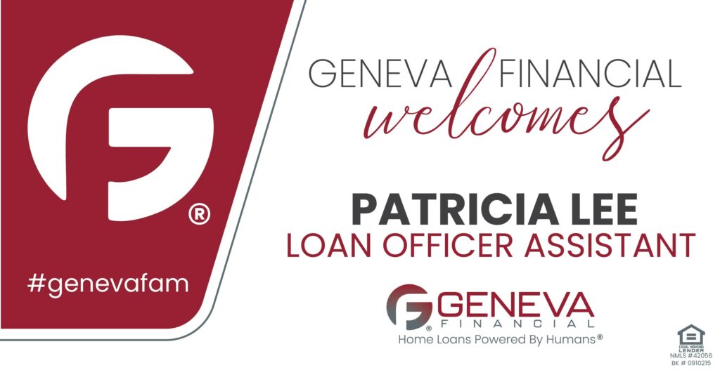 Geneva Financial Welcomes Loan Officer Assistant Patricia Lee to St. Louis, Missouri – Home Loans Powered by Humans®.